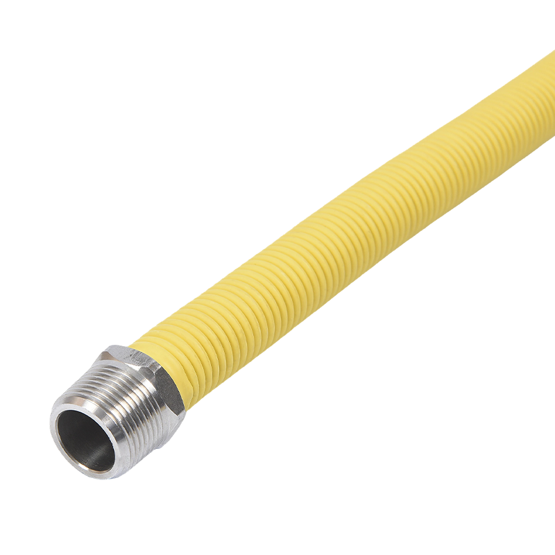 Tubo de PVC corrugado flexível de aço inoxidável 304
