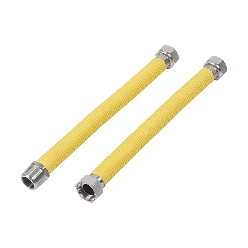 Tubo de gás retrátil de aço inoxidável