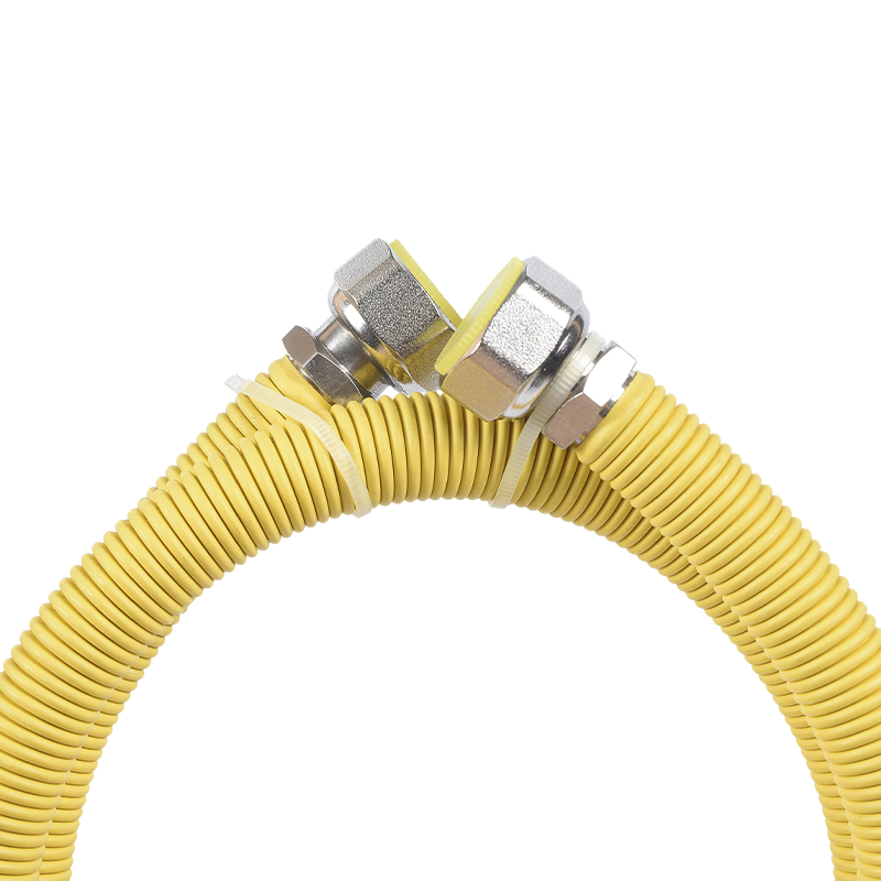 Tubo flexível de conexão de gás revestido com epóxi Tubo flexível de conexão de gás revestido com epóxi