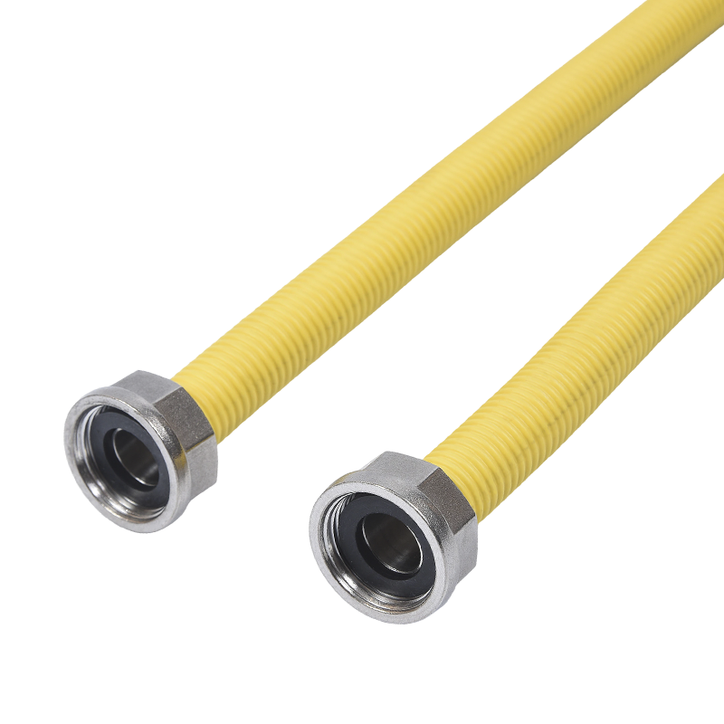 Tubo de fogão a gás com rosca interna de aço inoxidável Tubo de fogão a gás com rosca interna de aço inoxidável