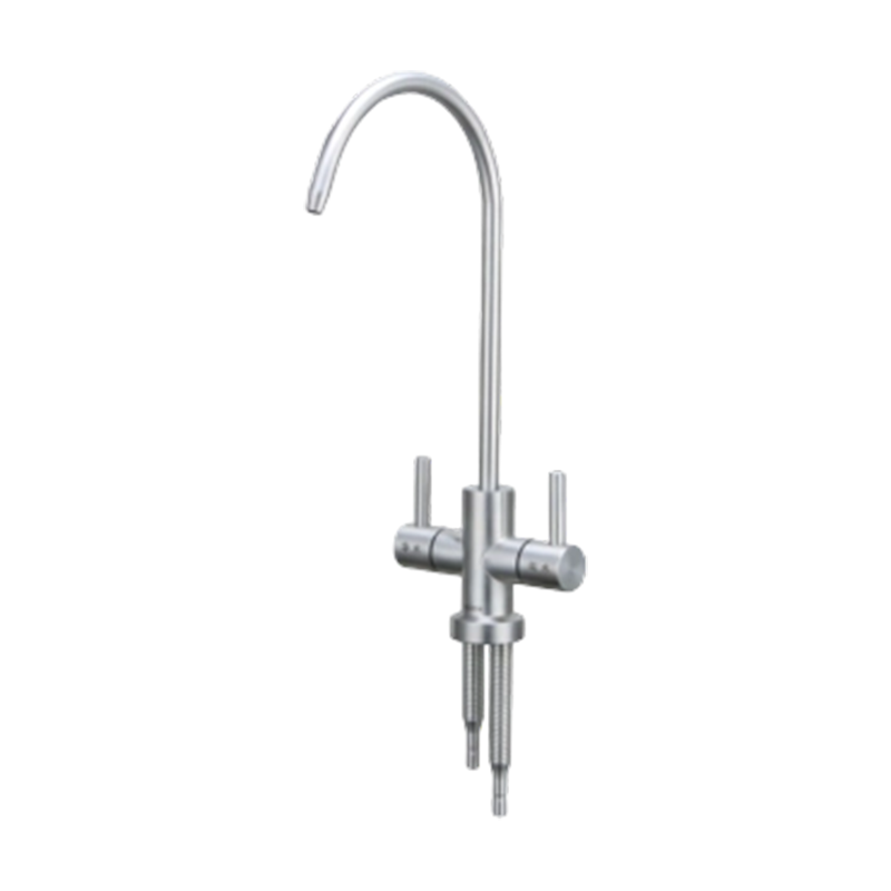 Torneira Dupla em Aço Inox 304